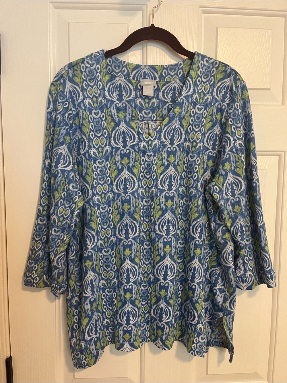 Chico’s XL Linen Tunic